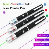 ☌ 405Nm 532Nm 650Nm Lazer Laser Pointer Laser Light Pen Laser Sight 5MW High Power Green Blue Red Dot Military Pointer Laser