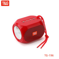 T&amp;G TG196 Portable Bluetooth Speaker Wireless Speakers Bass Column Waterproof Outdoor Speaker USB Subwoofer Stereo Loudspeaker