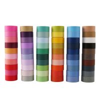 60 Rolls 15mm Wide Washi Masking Tape Set,Colourful Rainbow Tape for DIY Crafts, Journals,Planners,Scrapbooking,Wrapping