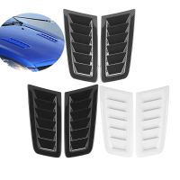 ❃﹉ Universal Front Bonnet Vents Hood Trim Cover For Ford Focus RS MK2 MK3 2004-2015 ST MK2 Style Fit Honda Audi Mercedes Benz 2PCS