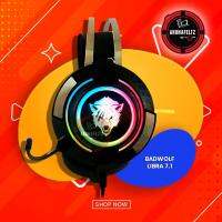 【Undine earphone】 Libra 7.1 RGB มอนสเตอร์หูฟังเกม Badwolf