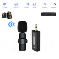 Wireless Microphone K35 ไมค์ไร้สายหนีบเสื้อ ไมค์หนีบปกเสื้อ Live Broadcast Gaming Mic สำหรับโทรศัพท์ Andro