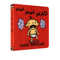 English original mad a dirty hair child English original picture book Leslie Patricelli paperboard Book enlightenment emotion management picture book