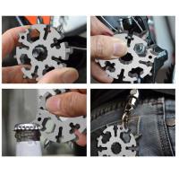 Snowflake multifunctional portable keychain screwdriver