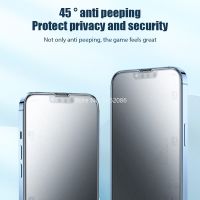 [HOT DOLXIOWEOH 539] Full Cover Matte Screen Protector สำหรับ IPhone 13 12 11 Pro Max Mini กระจกนิรภัยบน IPhone XS Max XR 7 8 Plus ป้องกันฟิล์ม