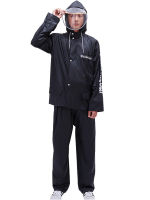 Waterproof Scooter Raincoat Suit Pants Jacket Pvc Motorcycle Men Raincoat Women Transparent Yagmurluk Erkek Rainwear AD50RC