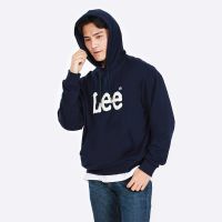 LEE เสื้อคลุมฮู้ดดี้ผู้ชาย / ผู้หญิง คอลเลคชั่น Fits Em All ทรง COMFORT รุ่น LE S123MHODN14 สีน้ำเงิน ลีTH