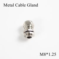 【cw】 1piece/lot Metal Cable IP68 Glands 3 4mm Electric Wire M8x1.25 Joint