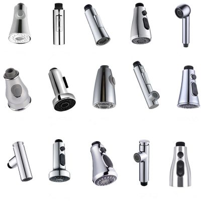 ABS Kitchen Tap Pull Out Shower Head Kichen Faucet Replacement Parts Faucet Accessories Spouts Kitchen Faucet Nozzle Shower Head Showerheads