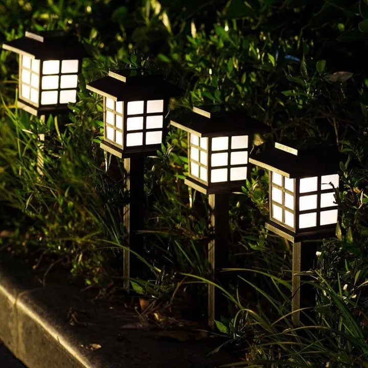 unitbomb-โคมไฟญี่ปุ่น-แสงขาวเย็น-ตกแต่งสวนให้เป็นสวนญี่ปุ่น-12ต้น