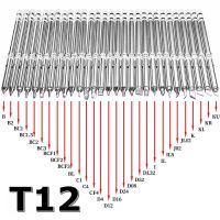 หัวเครื่องเชื่อมเหล็ก T12ชุดสำหรับด้ามจับ T12ของ Hakko สวิตช์ไฟ Led การสั่นสะเทือนตัวควบคุมอุณหภูมิ Fx-952 Fx951