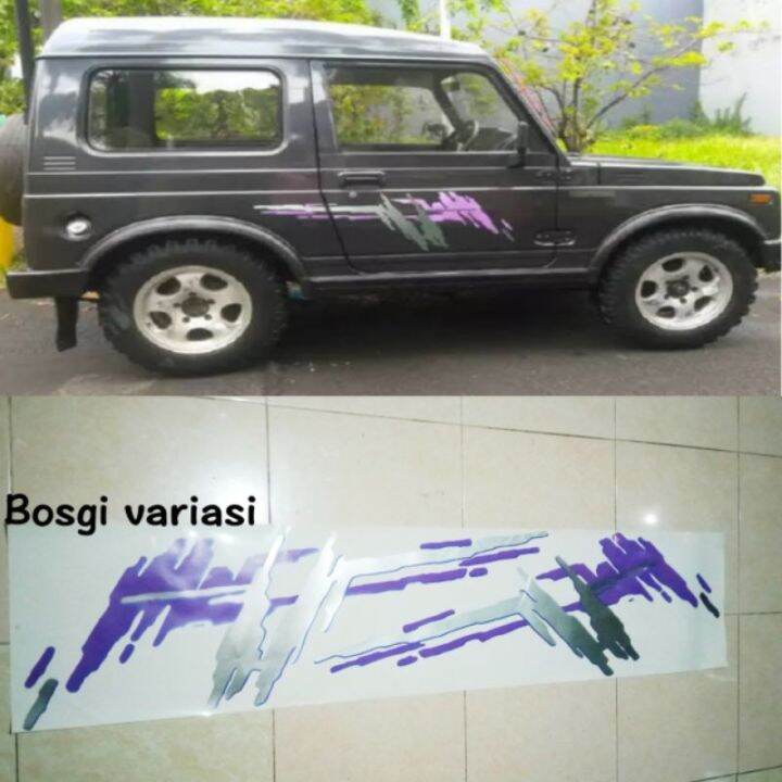stiker body katana jimny / stiker suzuki katana Lazada Indonesia