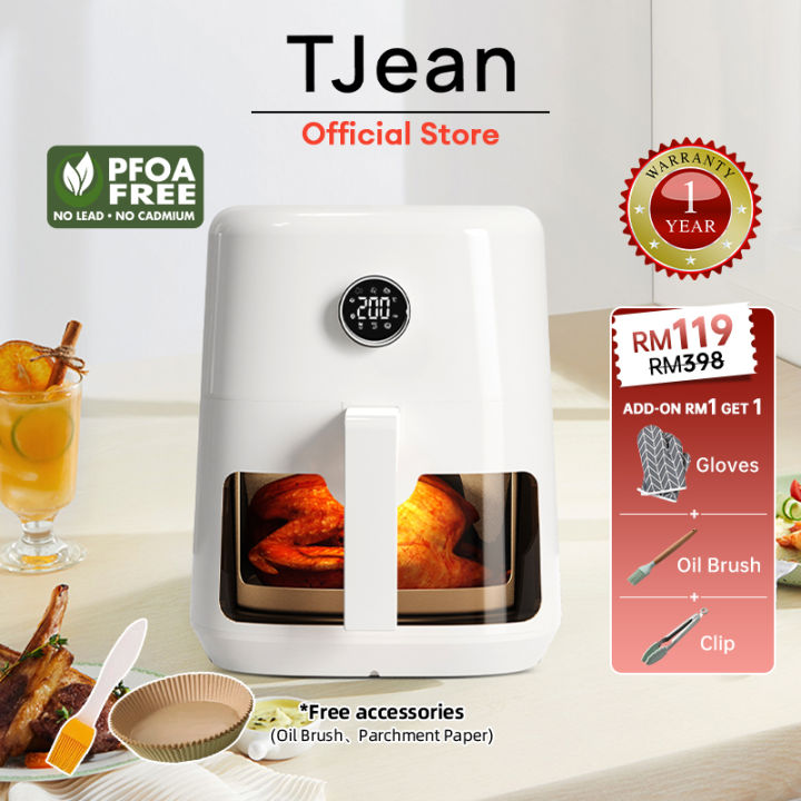 TJean Multifunctional Electronic Visible Air Fryer (5L) | Lazada