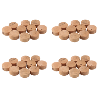 40Pcs Water Key Water Key Spit Valve Cork Pad for Trumpet Trombone Repair Accessories Diameter 9mm Thickness 4mm