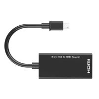 [Hot K] Micro-แปลง USB เป็น HDMI อะแดปเตอร์1080P HDMI สายเคเบิลสำหรับ Android แท็บเล็ตโทรได้ TV 192Khz เสียงดิจิตอล