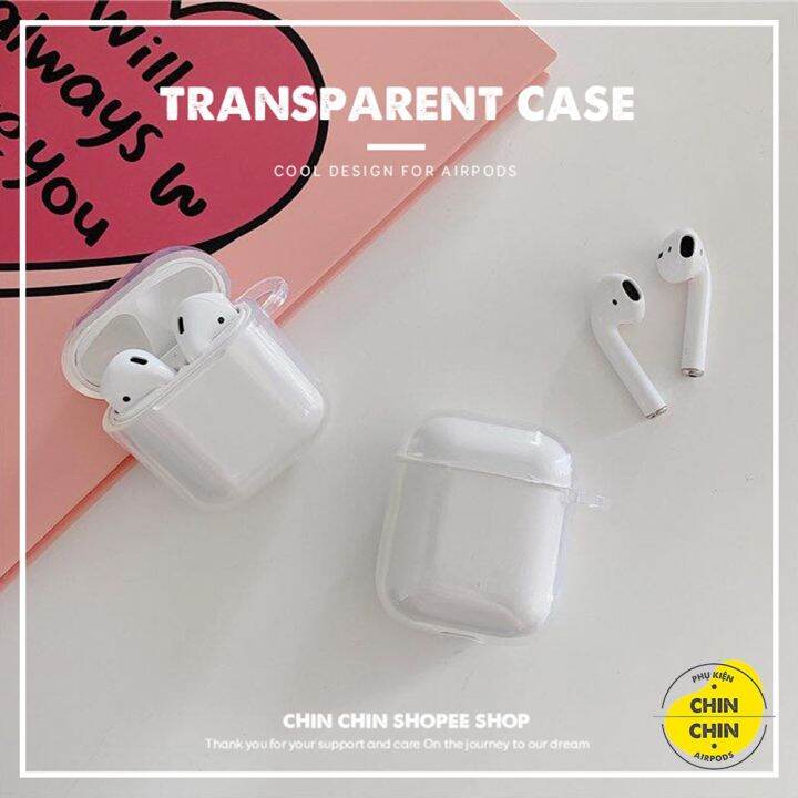 Case Airpod 3 Vỏ Bao Airpods Đựng Tai Nghe Airpod 1 2 3 Pro Nhựa Trong
