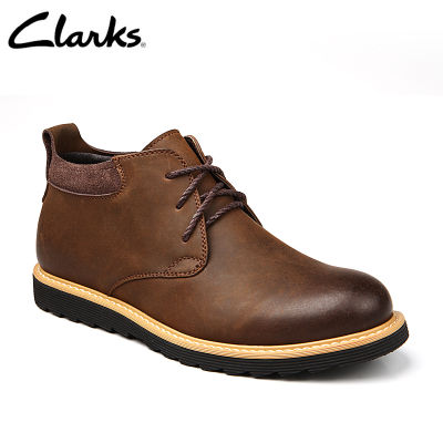 Clarks_ รองเท้าลำลองผู้ชาย BUSHACRE 3 26153529 สีดำ