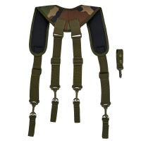 MeloTough Tactical Suspenders Duty Belt Harness Padded Adjustable Tool Belt Suspenders With Key Holder