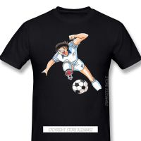 Men Clothes Captain Tsubasa Oozora Taro Misaki Football Anime Tshirt Red Tshirts Cool Men