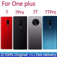 New Cover Oneplus 7 7T Battery Back Housing 7Pro Rear Door Replace plus