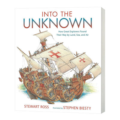 Explore the unknown English original into the unknown history of the great explorers English original childrens English popular science books