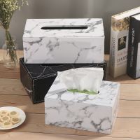 【CW】 Leather Facial Tissue Cover Napkin Holder Paper Dispenser