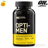 อาหารเสริมผู้ชาย Optimum Nutrition, Opti-Men, 240 Tablets วิตามินรวม สำหรับผู้ชาย multivitamin