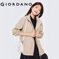 *Giordanoผู้หญิง แบบถอดได้สีทึบ เสื้อแจ็คเก็ตกันลมแบบลำลอง Free Shipping 05372109