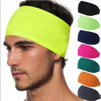 【COD】ดูดซับขี่จักรยานโยคะกีฬาเหงื่อออกแถบคาดศีรษะผู้ชาย Sweatband