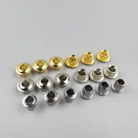 【Made In Korea】1 Set ( 6 Pieces ) Metal Vintage Guitar Machine Heads Tuners Nuts/ Bushings/Ferrules