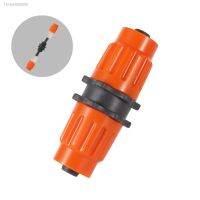 ♚●✧ 3/8 Pipe Locked Connector Telescopic Pipe 8/11mm Hose Repair Coupling Garden Irrigation Water Tubing Fittings Orange