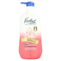 แฟซ่า เนเจอร์ คลีน แอนด์ แคร์ แชมพู สูตรผมตรงไม่ลีบแบน 480มล./Feather Nature Clean &amp; Care Shampoo, Straight Hair, Not Flat 480ml