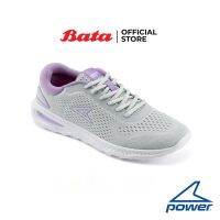 POWER รองเท้ากีฬาวิ่ง แบบผูกเชือก สำหรับผู้หญิง รุ่น PRIME WALK 100 LACE 3 V3 สีเทา รหัส 5182960