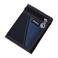 2020 New Fashion Mens Short Wallet Best Soft Canvas Purse Bifold Male Wallet Casual Money Bag