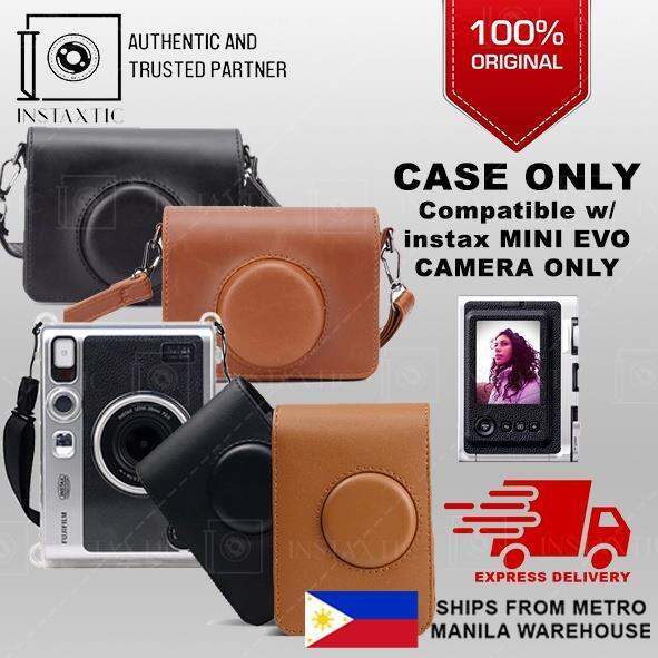 INSTAXTIC Fujifilm Instax Case with strap for Instax Mini Evo Instant