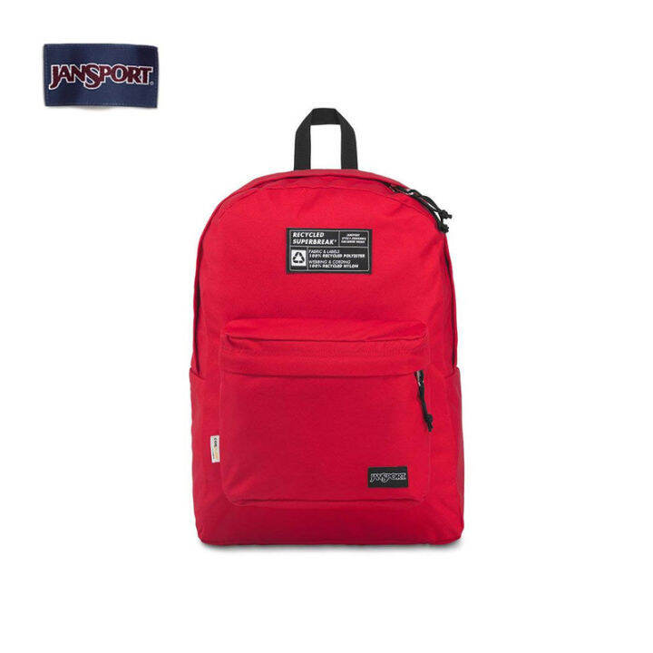 Jansport 25L RECYCLED SUPERBREAK Backpack Red Lazada PH