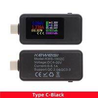 Type-c USB Tester แสดงสี 10 in 1 เครื่องวัดแรงดันไฟฟ้า 4-30V  #069