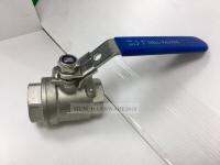 บอลวาลว์ (Stainless Ball Valve) บอลวาว แบบรูเต็มหรือรูใหญ่ (2PC) (ขนาด2หุน - 3นิ้ว) สแตนเลส เกรด316