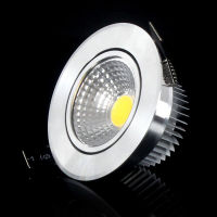 Brightness Dimmable Led Downlight COB 3W 5W 7W Ceiling light Spotlight AC110220V Recessed Spot light Fixtures For Home