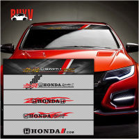 BuyV สติกเกอร์อุปกรณ์ตกแต่งรถยนต์,สติกเกอร์กันลมสำหรับ Honda Accord Fit City Civic Part