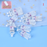 MUNIU 10pcs มินิน้ำแร่ขวด1:12 dollhouse Miniature ACCESSORY drinking Toy