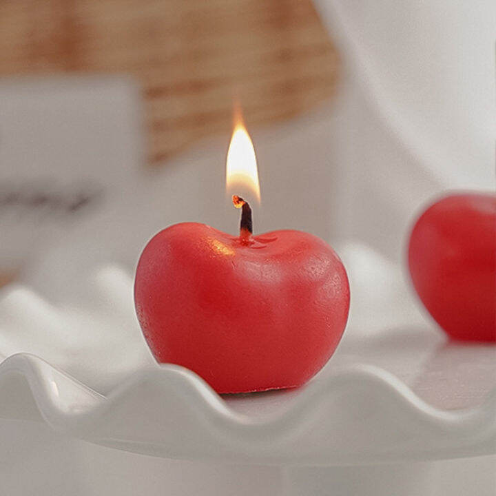 cw-4pcsset-cherry-candle-creative-decoration-paraffin-wax-aromatpy-candle-ins-photo-props-home-decoration-scented-candles