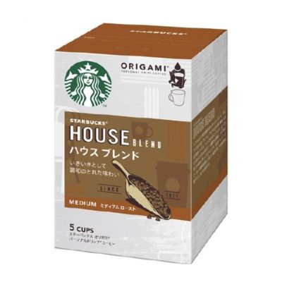 🇯🇵พร้อมส่ง🇯🇵 Starbucks Origami Personal Drip Coffee House Blend