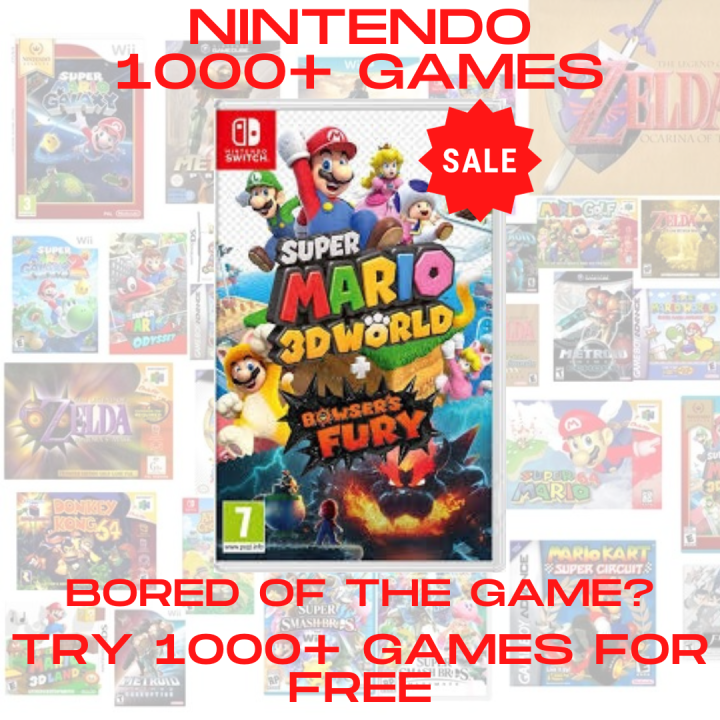 [nintendo] Super Mario 3d World Bowsers Fury Lazada Singapore