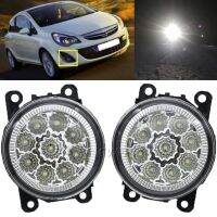 BINGWFPT Fog Light For Opel Corsa D Hatchback 2006- 2012 For Zafira B MPV A05 2005-2011 Fog Lamp DRL H11 LED 12V Headlights