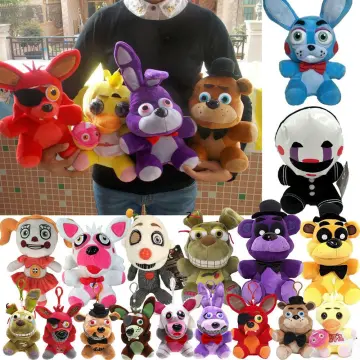 7 Purple Freddy - FNAF Sanshee Plushie Five Nights at Freddy's Toys Plush  Purple Bear 