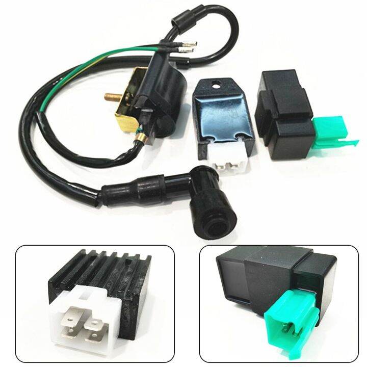 Motorcycle Accessories Ignition Coil Rectifier Regulator Scooter Parts