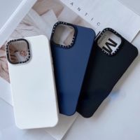 CaseTify Silicone กำมะหยี่ Black /White /Deep Blue เคสซิลิโคนกำมะหยี่ เคสไอโฟนเคสสำหรับรุ่น for iphone 14 pro max 7 8 SE-13 13pro 13promax