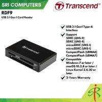 Transcend เครื่องอ่านการ์ด RDF9 USB 3.1 Gen 1 (รับประกัน 2 ปี)