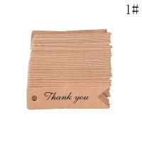 Clothing mother and baby 100 VINTAGE kraft Paper Tags ของขวัญราคา CRAFT Card ชื่อ DIY Tags Wedding Favor